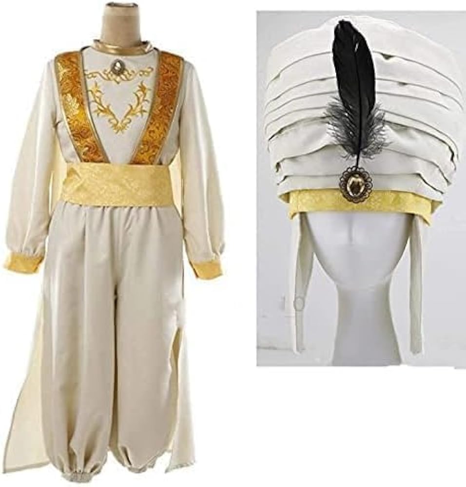 ディズニー アラジン プリンスアリ 衣装フルセット コスプレ D